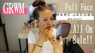 FULL FACE MARC JACOBS ON SALE Trying Marc Jacobs makeup and 10 hour wear test | Over 35 + Dry Skin