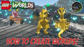 LEGO Worlds How to Create New Worlds as a Master Builder with 100 Gold Bricks screenshot 5