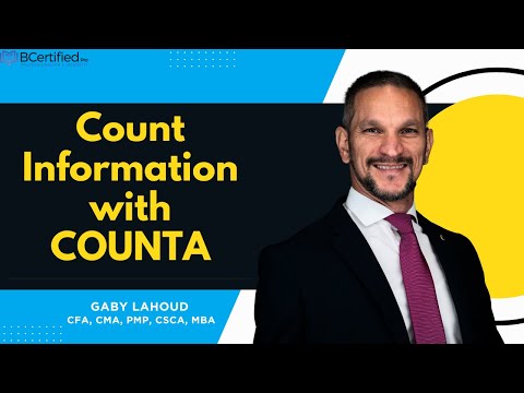 Excel Tip: How to Count Alphabetical Information Using COUNTA (Quick & Easy Guide!)