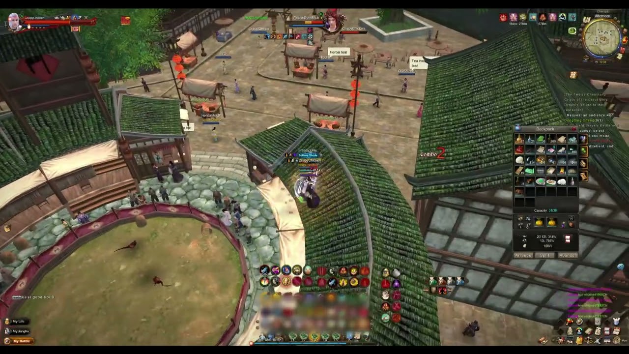 Age of Wushu 九阴真经: He just wanted to do escorts man