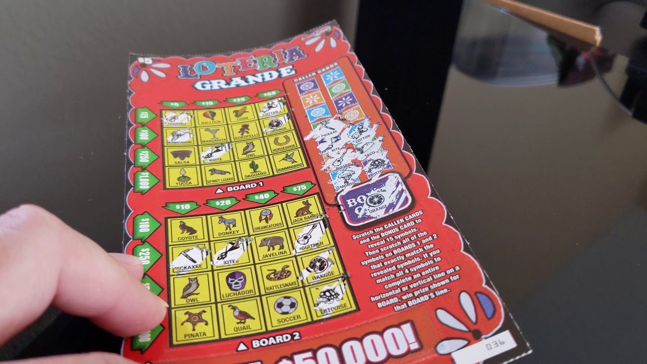 Arizona Scratcher LOTERIA GRANDE YouTube