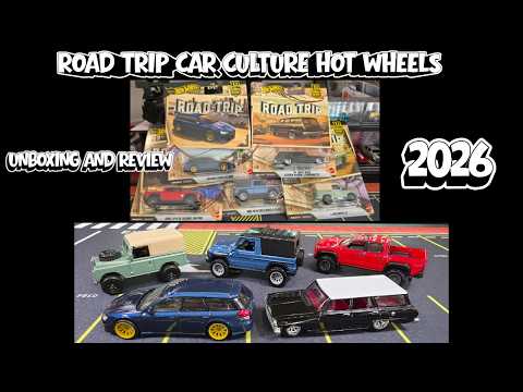 Hot Wheels Car Culture ROAD TRIP Set Unboxing! (Target Deal Steal?)