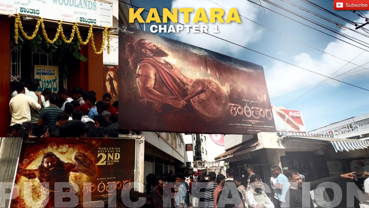 KANTARA CHAPTER 1 | MYSORE WOODLANDS THEATRE | PUBLIC REACTION 