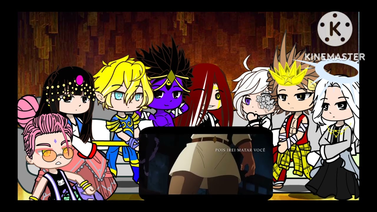 deuses reagindo ao rap do Escanor @KaitoOFC