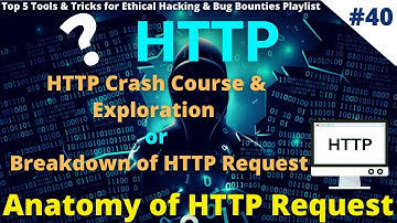#40 HTTP Crash Course & Exploration | Breakdown of HTTP Request #http
