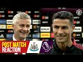 "We are here to win" | Ronaldo, Matic & Solskjaer reflect on win over Newcastle | Manchester United