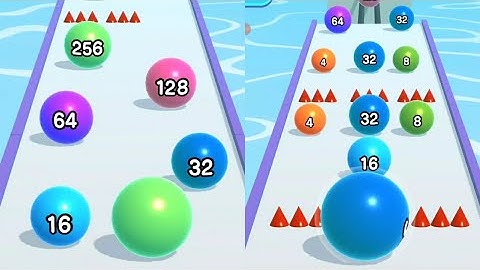 BallRun 2048 Gameplay Level 61 - 63 ( Android IOS GamePlays )