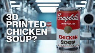 Campbell’s Soup Scandal: Is 3D-Printed Chicken Really in the Can?!”