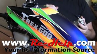iKon Flybarless Gyro – Nitro Throttle Linkage Setup for Governor Operation