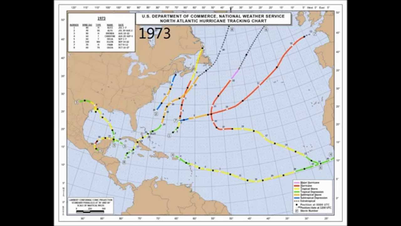 Hurricane Tracking Chart 2017