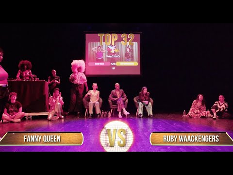 FANNY QUEEN vs RUBY WAACKENGERS | TOP 32 | All Europe Waacking Festival 2023