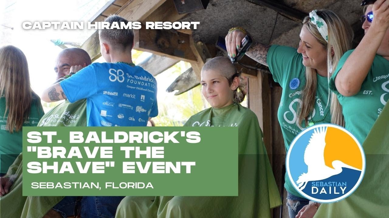 St. Baldrick's Foundation Head Shaving Event in Sebastian, FL