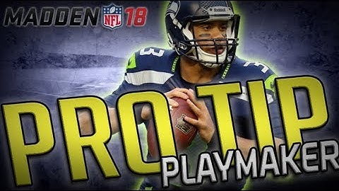 Madden 18 - How to Playmaker this Year