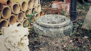 Marble column plinth of Victorian Grande's building  Salvage Hunter 1506