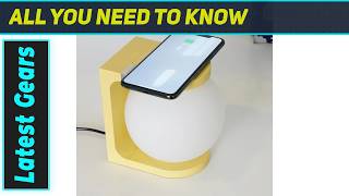 PLAT Table Lamp: Amazing Wireless Charging &amp; Modern Design!