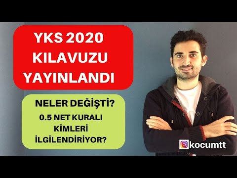 ÖSYM 2020 YKS KILAVUZU YAYINLANDI-NELER DEĞİŞTİ?