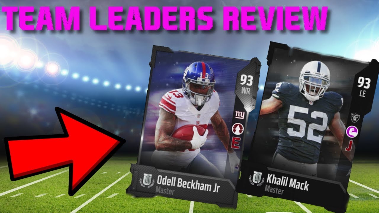 TEAM LEADERS REVIEW - THE BEST WAY TO APPROACH TEAM LEADERS | MADDEN 18 ULTIMATE TEAM
