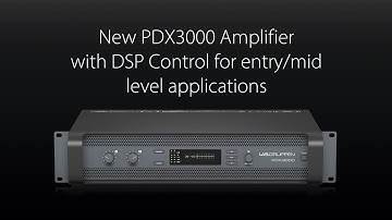 New Lab.gruppen PDX3000 Amplifier with DSP Control – Powered Simplicity