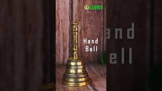 Brass Hand Bell for Pooja | Ghanti Sound | Giri Trading Agency | Contact - 9600106611