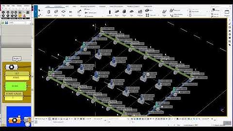 Tekla Strucutres || Grasshopper: Color and make mark for different part name and profile