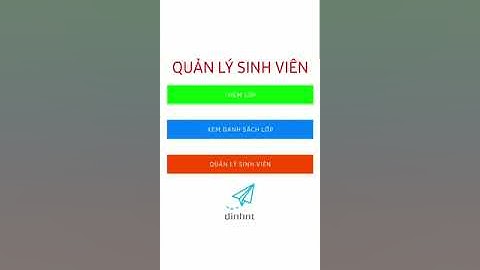 [DEMO] FPL - ASM - Lập trình Android cơ bản (MOB1032)