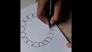 Trik menggambar sederhana pada lingkaran