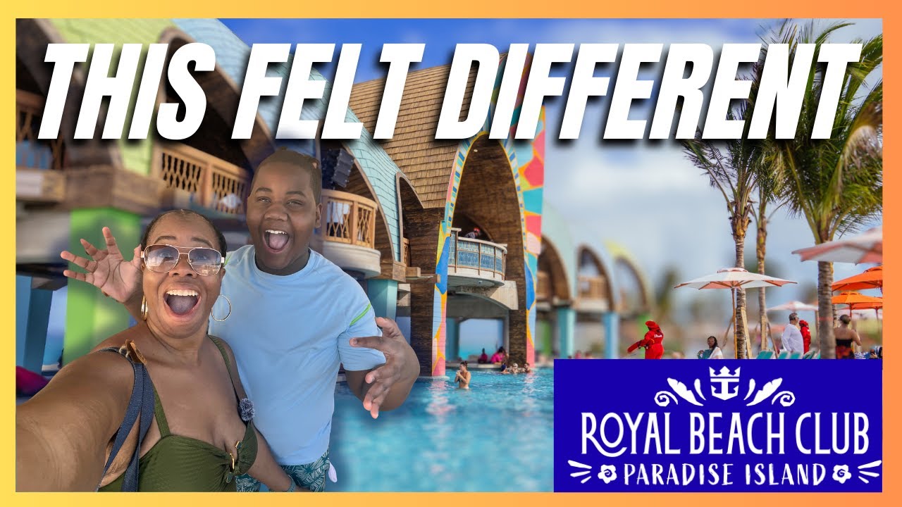 Мы провели день в Royal Beach Club на острове Парадайз.