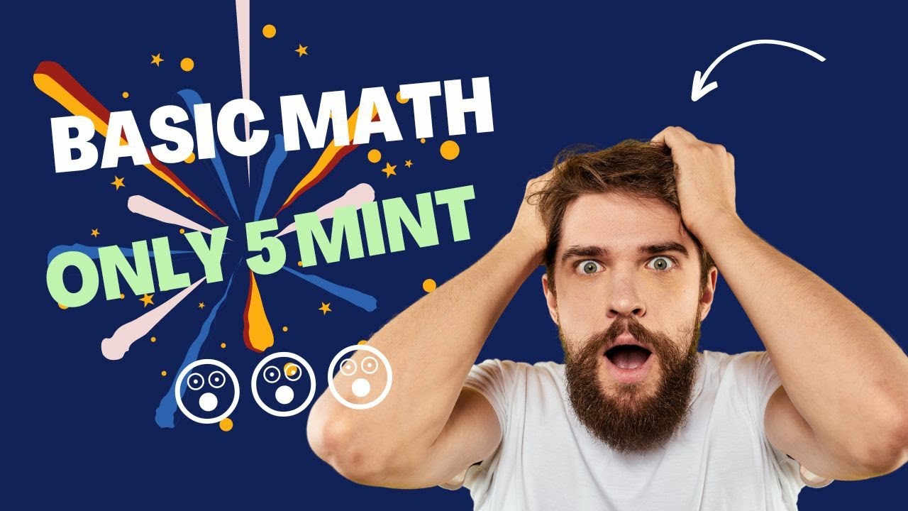 BASIC MATH IN 5MINT @MerajClasses , FARCTION AND BOADMAS - YouTube