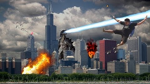 "MZEIREE VS GODZILLA!" - Paint.net Speed Edits - 1