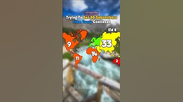 Trying To Get 50 Subscribers From Every Continent Vid 6 #geography #map #shorts #popular