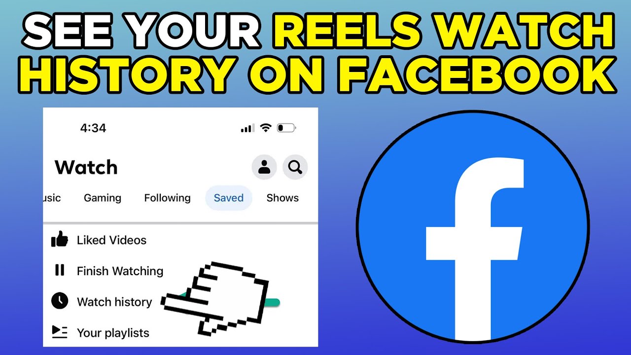 How To See Your Reels Watch History On Facebook (2024) YouTube
