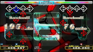 [DDR X2] ΔMAX (SP DIFFICULT&BASIC) 譜面確認+クラップ