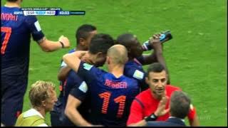 Van Persie Flying Header vs Spain   World Cup 2014