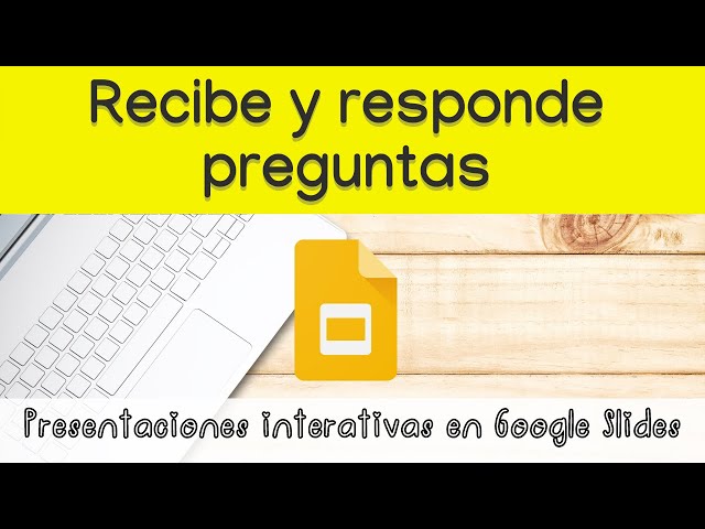 Cómo crear un juego de preguntas para tus clases online en Google Slides -  Tutorial