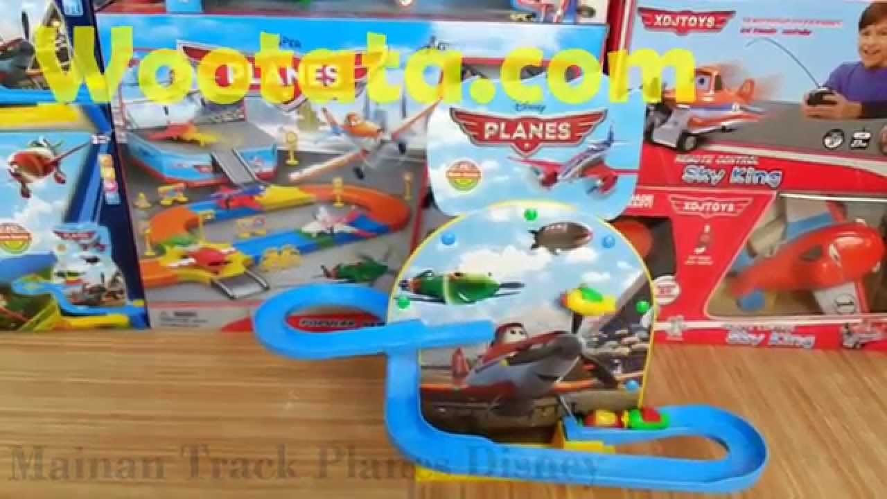 Mainan Anak Laki-Laki Murah Track Planes Disney - YouTube