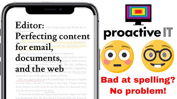 Microsoft editor helping you with your grammar