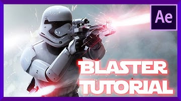 Star Wars BLASTER TUTORIAL - Adobe After Effects