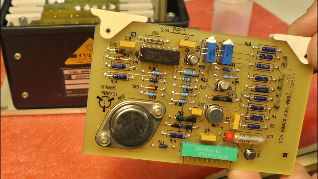 LDM #448: Stall Warning Computer Rosemout 0020BG1 - Teardown, reverse engineering and test