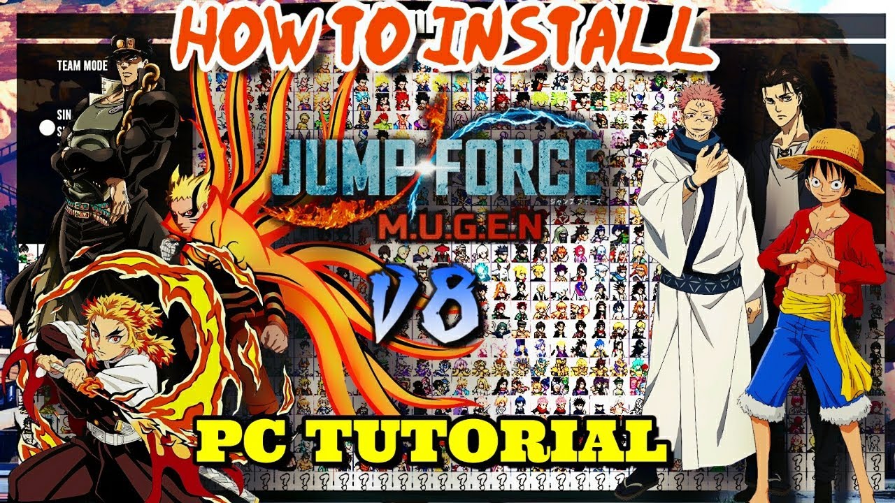 Jump Force Mugen v7 - Download 