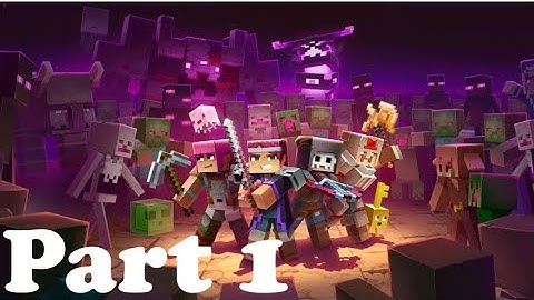 MINECRAFT DUNGEONS Gameplay Local Co-op Multiplayer Part 1 - Magic