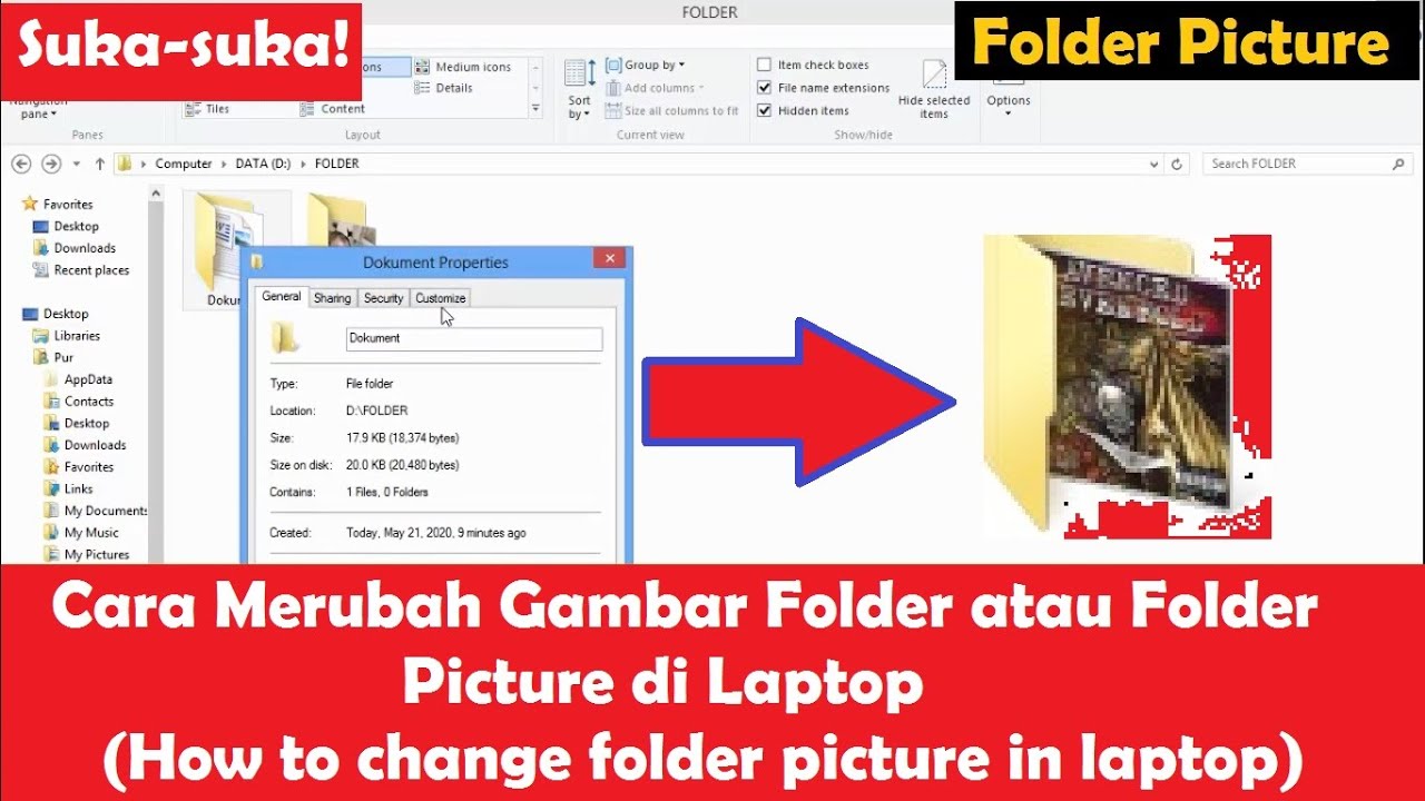 Cara Merubah Gambar Folder Atau Folder Picture Di Laptop L Tutorial How cara-merubah-gambar-folder-atau-folder-picture-di-laptop-l-tutorial-how
