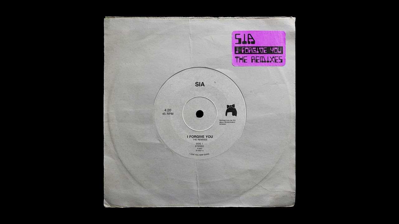 Sia I Forgive You Luzi Tudor Remix