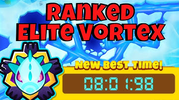 Ranked Elite Vortex l Tutorial || Top 50 || Frozen Over || BTD6