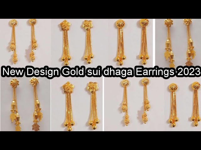 Fancy Sui Dhaga Diamond Earrings - Glow