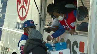 Detroit Pistons celebrate 313 Day by giving back to community