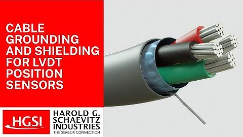 Grounding and Cable Shielding for Electromechanical Linear Position Sensors