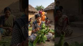 🔥 গ্রামের মেয়ের অসাধারণ কাজ | Amazing Village Girl Talent #shorts