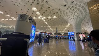 Mumbai International Airport Terminal 2 ( Mumbai To Cairo by MS - 969 ) New series Cairo Egypt 🇪🇬