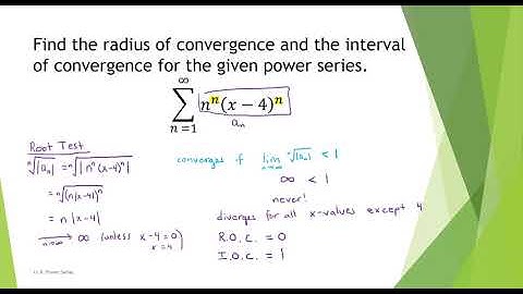 11.8 Radius & Interval of Convergence Example 3