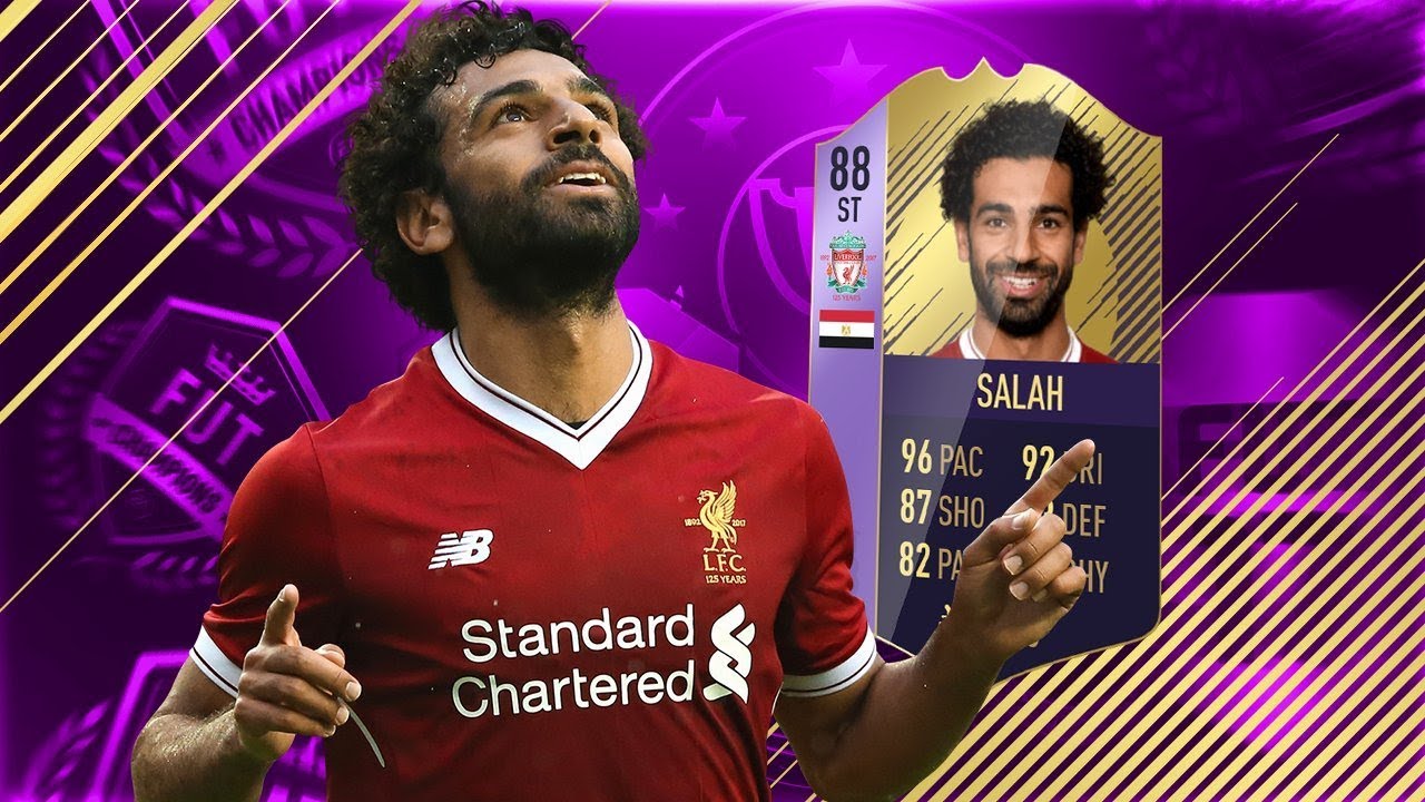 THE SWEATY MOHAMMED SALAH!!! POTM NOVEMBER!!! FIFA 18!!! - YouTube